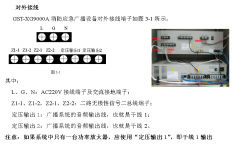 海灣廣播主機對外接線